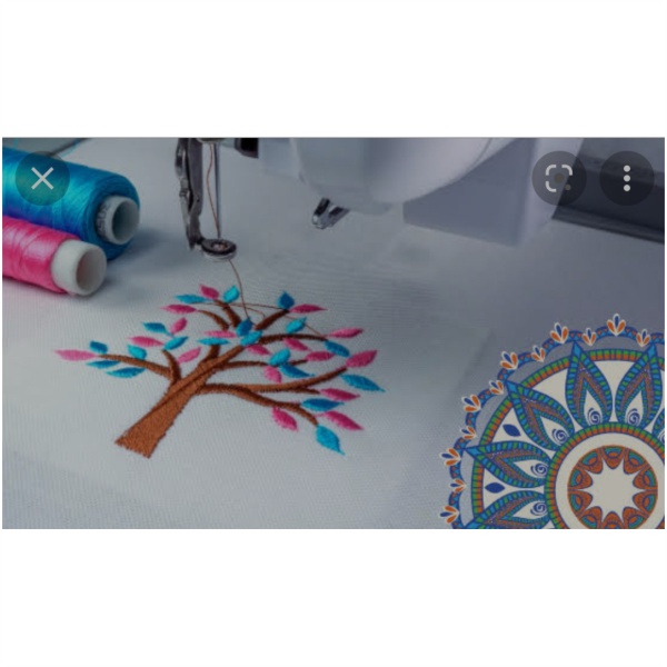 Embroided pattern